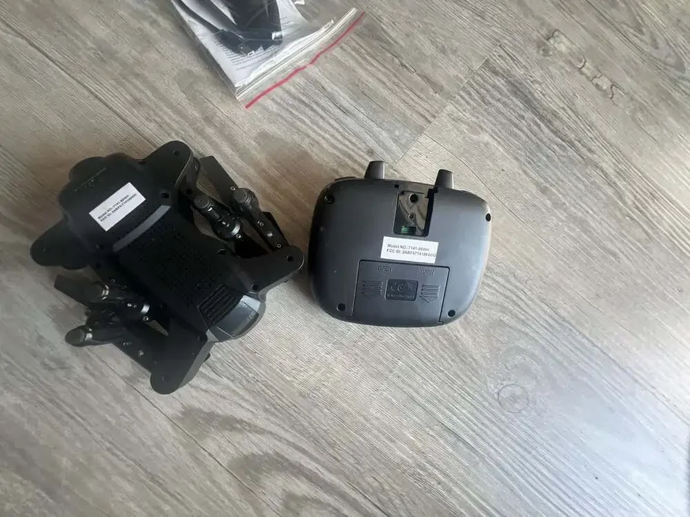 7141-98WH Leeds Mini Foldable Drone With Wi-Fi Camera